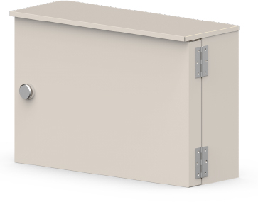 通信機器筐体の写真